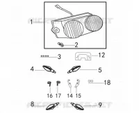 FRECCIA LAMPEGGIATORE / FANALE POSTERIORE
