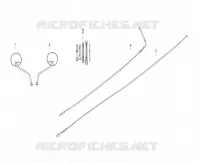 SPECCHIETTI / CAVI / PEDALE FRENO POSTERIORE