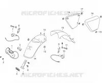 PARAFANGO POSTERIORE / COPERTURA LATERALE / FRECCIA LAMPEGGIATORE