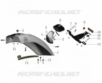 PARAFANGO / FANALE LUCE POSTERIORE
