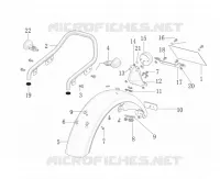 PARAFANGO / FANALE LUCE POSTERIORE / FRECCIA LAMPEGGIATORE