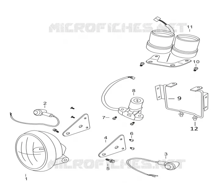 TACHIMETRO / FARO / FRECCIA LAMPEGGIATORE