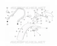 PARAFANGO / FANALE LUCE POSTERIORE / FRECCIA LAMPEGGIATORE