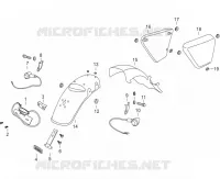 PARAFANGO POSTERIORE / COPERTURA LATERALE / FRECCIA LAMPEGGIATORE