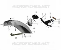 PARAFANGO / FANALE LUCE POSTERIORE