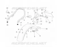 PARAFANGO / FANALE LUCE POSTERIORE / FRECCIA LAMPEGGIATORE
