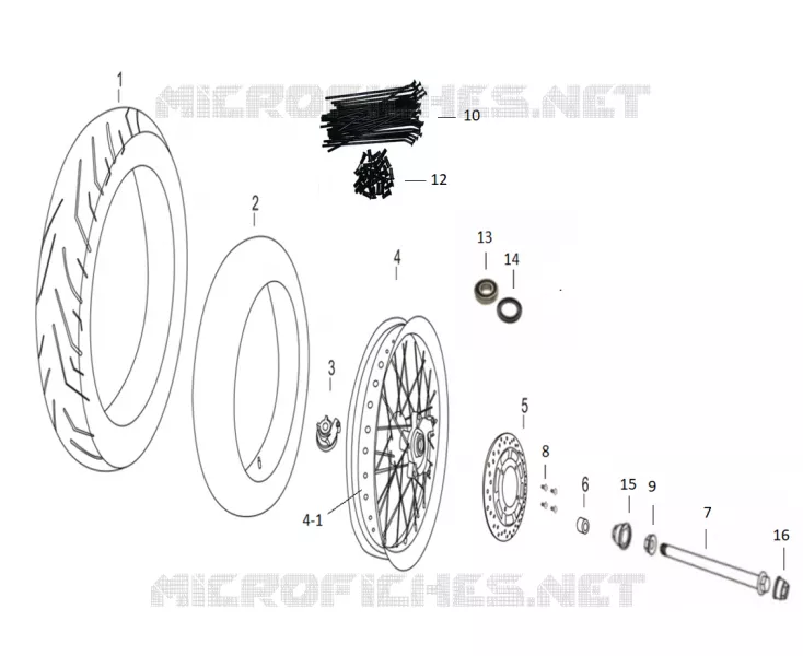 RUOTA ANTERIORE