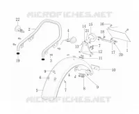 PARAFANGO / FANALE LUCE POSTERIORE / FRECCIA LAMPEGGIATORE