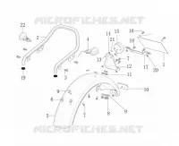 PARAFANGO / FANALE LUCE POSTERIORE / FRECCIA LAMPEGGIATORE