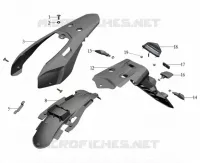PARAFANGO / FANALE LUCE POSTERIORE / FRECCIA LAMPEGGIATORE