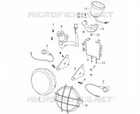 TACHIMETRO / FARO / FRECCIA LAMPEGGIATORE