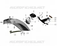 PARAFANGO / FANALE LUCE POSTERIORE