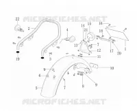PARAFANGO / FANALE LUCE POSTERIORE / FRECCIA LAMPEGGIATORE