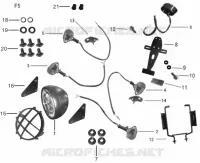 FANALE POSTERIORE / FARO / FRECCIA LAMPEGGIATORE