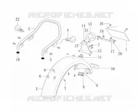 PARAFANGO / FANALE LUCE POSTERIORE / FRECCIA LAMPEGGIATORE