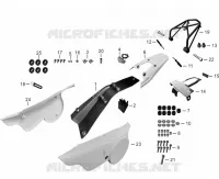 PARAFANGO POSTERIORE / COPERTURA LATERALE / FRECCIA LAMPEGGIATORE