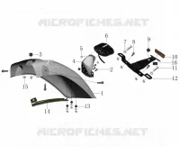 PARAFANGO / FANALE LUCE POSTERIORE