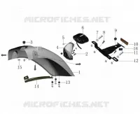 PARAFANGO / FANALE LUCE POSTERIORE