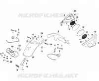PARAFANGO POSTERIORE / COPERTURA LATERALE / FRECCIA LAMPEGGIATORE