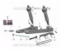 FORCELLONE / AMMORTIZZATORE